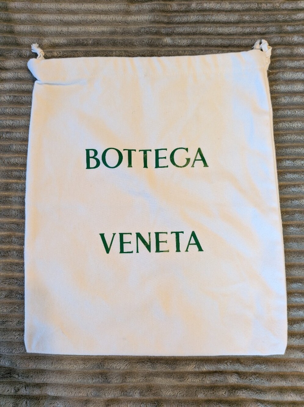 Bottega Veneta Dust Bag 18x13 Cotton Drawstring